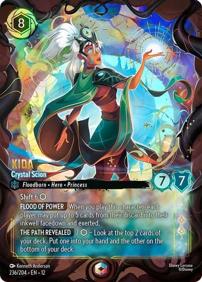 Kida Crystal Scion Enchanted Wilds Unknown Lorcana card