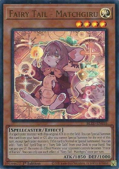Fairy Tail Matchgiru Blazing Dominion Yu-Gi-Oh! card