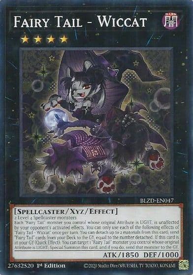 Fairy Tail Wiccat Blazing Dominion Yu-Gi-Oh! card