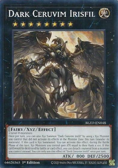 Dark Ceruvim Irisfil Blazing Dominion Yu-Gi-Oh! card