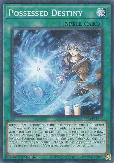 Possessed Destiny Blazing Dominion Yu-Gi-Oh! card