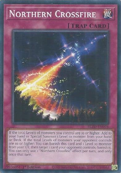 Northern Crossfire Blazing Dominion Yu-Gi-Oh! card