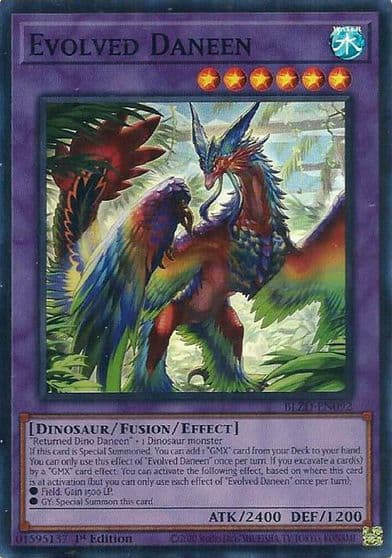 Evolved Daneen Blazing Dominion Yu-Gi-Oh! card
