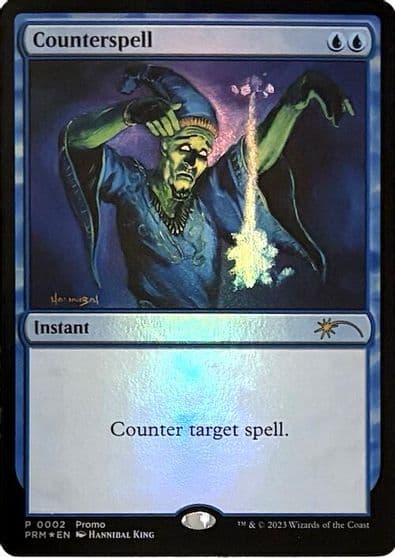 Counterspell Graphic Novel Insert Media Promos Magic card