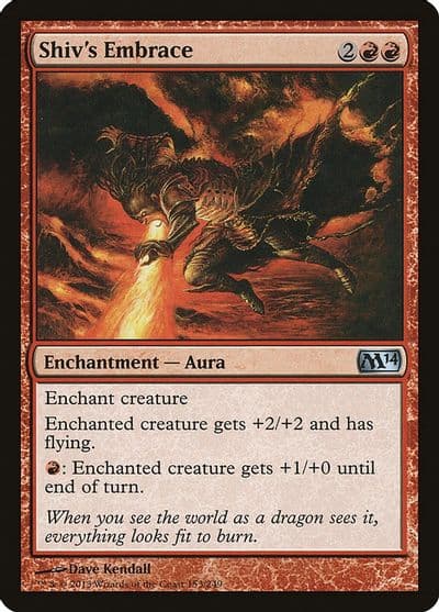 Shivs Embrace Magic 2014 (M14) Magic card