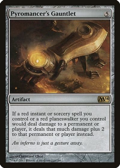 Pyromancers Gauntlet Magic 2014 (M14) Magic card