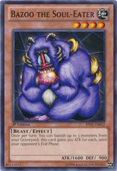 Bazoo the Soul Eater Battle Pack 2: War of the Giants Yu-Gi-Oh! card