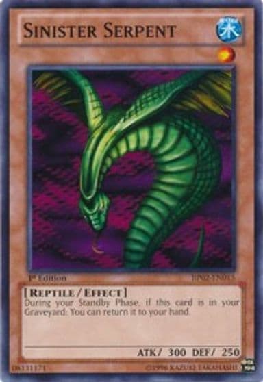 Sinister Serpent Battle Pack 2: War of the Giants Yu-Gi-Oh! card