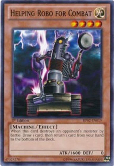 Helping Robo For Combat Battle Pack 2: War of the Giants Yu-Gi-Oh! card