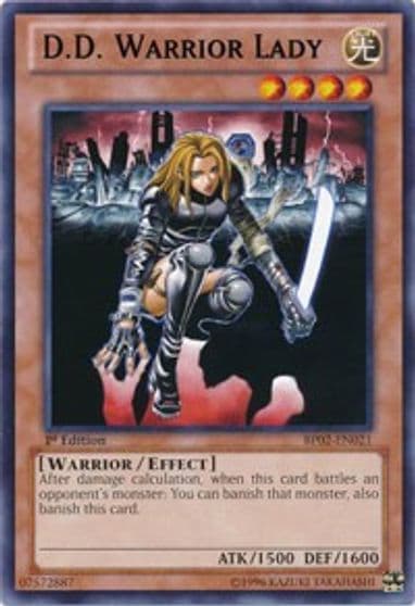DD Warrior Lady Battle Pack 2: War of the Giants Yu-Gi-Oh! card