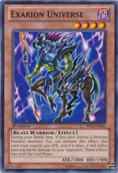 Exarion Universe Battle Pack 2: War of the Giants Yu-Gi-Oh! card