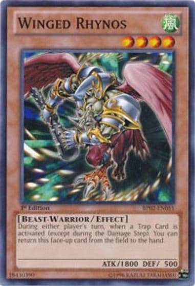 Winged Rhynos Battle Pack 2: War of the Giants Yu-Gi-Oh! card