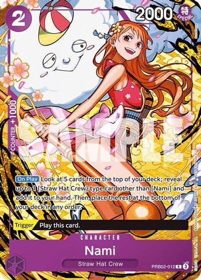 Nami Welcome Pack 2026 Vol1 One Piece Promotion Cards One Piece card