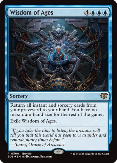 Wisdom of Ages SOS Bundle Unique and Miscellaneous Promos Magic card