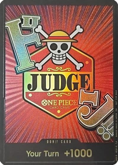 DON Card Judge Promo One Piece Promotion Cards One Piece card