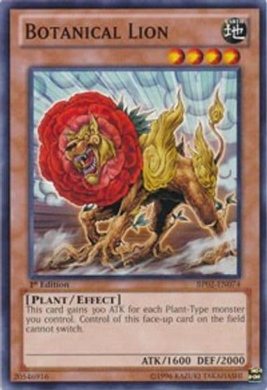 Botanical Lion Battle Pack 2: War of the Giants Yu-Gi-Oh! card