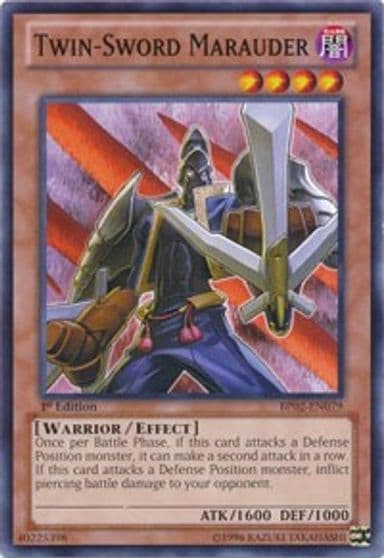 Twin Sword Marauder Battle Pack 2: War of the Giants Yu-Gi-Oh! card