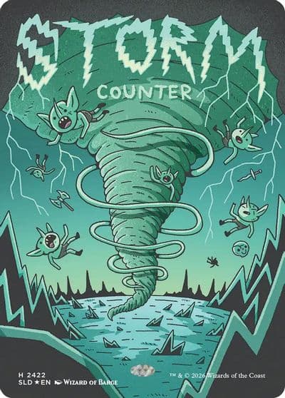 Storm Counter Secret Lair Drop Series Magic card