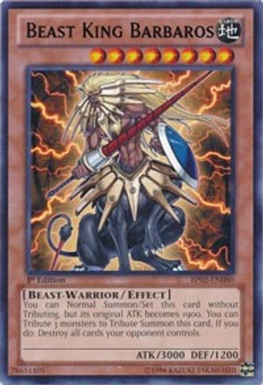 Beast King Barbaros Battle Pack 2: War of the Giants Yu-Gi-Oh! card