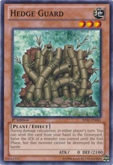 Hedge Guard Battle Pack 2: War of the Giants Yu-Gi-Oh! card