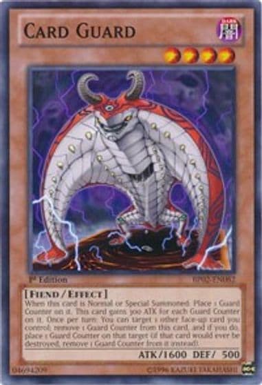 Card Guard Battle Pack 2: War of the Giants Yu-Gi-Oh! card