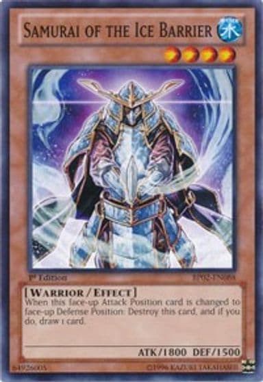 Samurai of the Ice Barrier Battle Pack 2: War of the Giants Yu-Gi-Oh! card