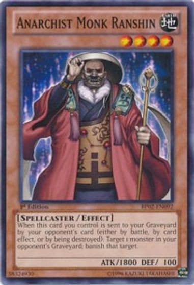 Anarchist Monk Ranshin Battle Pack 2: War of the Giants Yu-Gi-Oh! card
