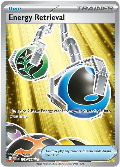 Energy Retrieval ME04: Chaos Rising Pokemon card