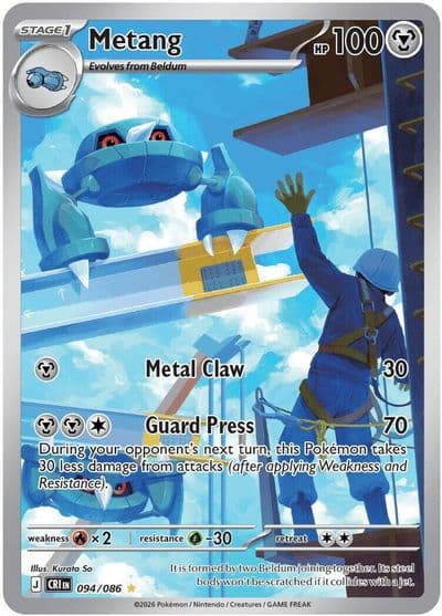 Metang ME04: Chaos Rising Pokemon card