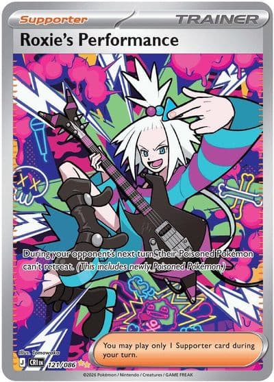 Roxie's Performance ME04: Chaos Rising Pokemon card