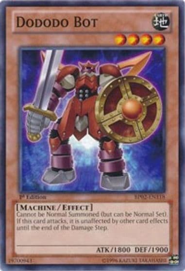Dododo Bot Battle Pack 2: War of the Giants Yu-Gi-Oh! card