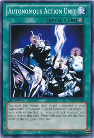 Autonomous Action Unit Battle Pack 2: War of the Giants Yu-Gi-Oh! card