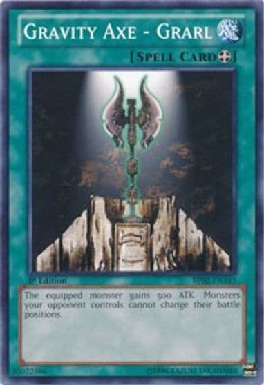 Gravity Axe Grarl Battle Pack 2: War of the Giants Yu-Gi-Oh! card