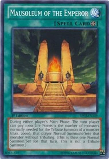 Mausoleum of the Emperor Battle Pack 2: War of the Giants Yu-Gi-Oh! card
