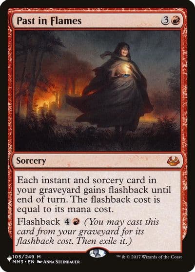 Past in Flames The List Reprints Magic card