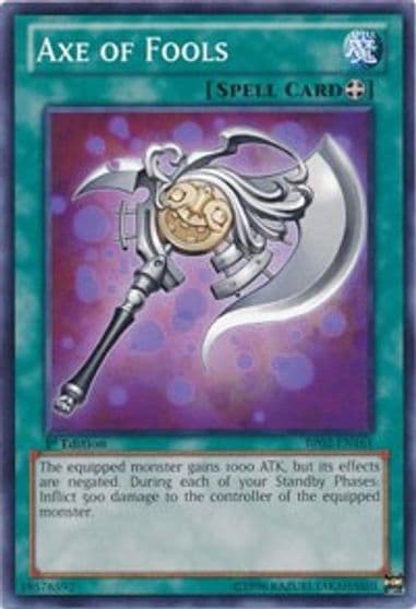 Axe of Fools Battle Pack 2: War of the Giants Yu-Gi-Oh! card
