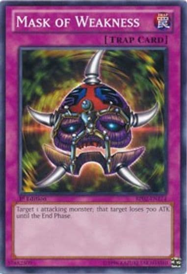 Mask of Weakness Battle Pack 2: War of the Giants Yu-Gi-Oh! card