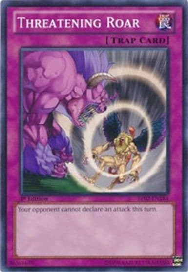 Threatening Roar Battle Pack 2: War of the Giants Yu-Gi-Oh! card