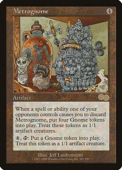 Metrognome Urza's Saga Magic card