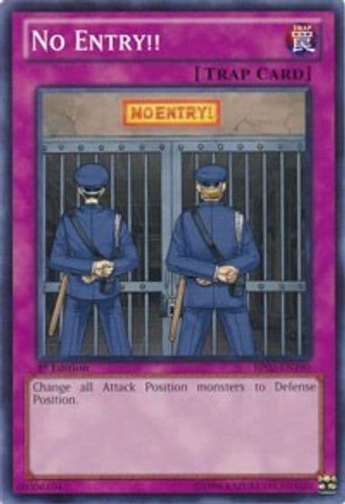 No Entry Battle Pack 2: War of the Giants Yu-Gi-Oh! card