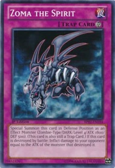 Zoma the Spirit Battle Pack 2: War of the Giants Yu-Gi-Oh! card
