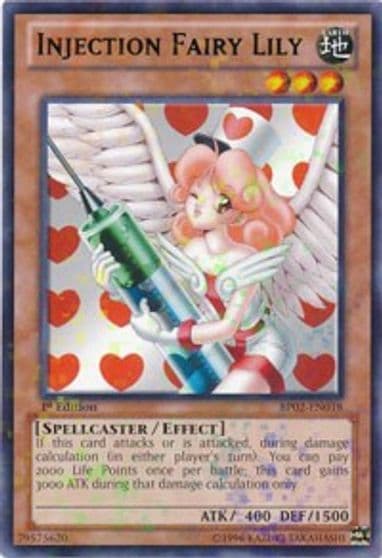 Injection Fairy Lily Mosaic Rare Battle Pack 2: War of the Giants Yu-Gi-Oh! card