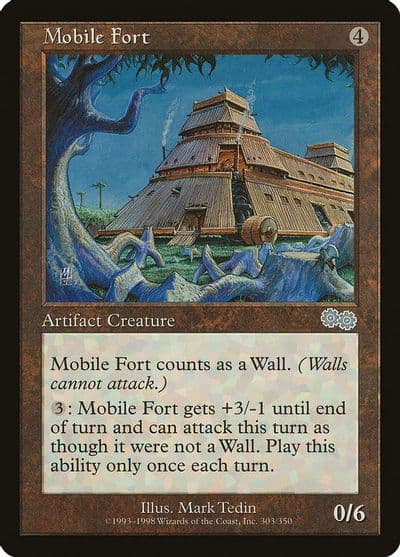 Mobile Fort Urza's Saga Magic card