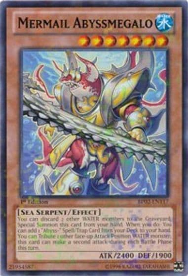 Mermail Abyssmegalo Mosaic Rare Battle Pack 2: War of the Giants Yu-Gi-Oh! card