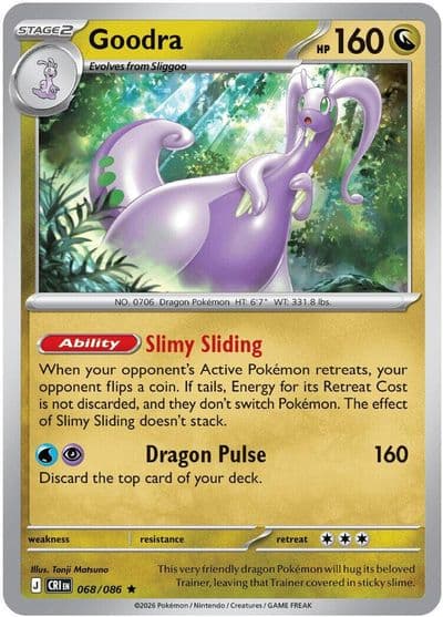 Goodra (Non-Holo) Deck Exclusives Pokemon card