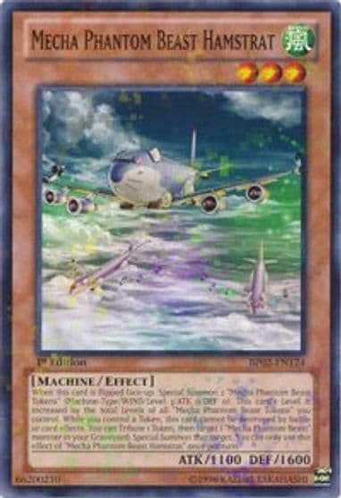 Mecha Phantom Beast Hamstrat Mosaic Rare Battle Pack 2: War of the Giants Yu-Gi-Oh! card