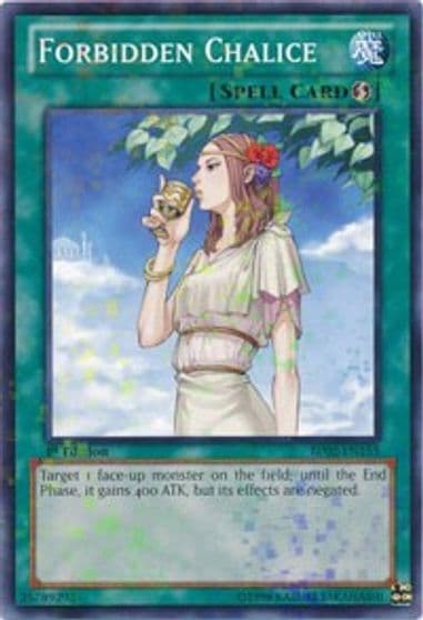 Forbidden Chalice Mosaic Rare Battle Pack 2: War of the Giants Yu-Gi-Oh! card