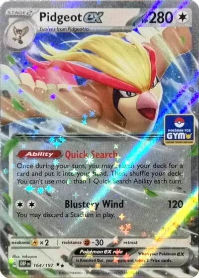 Pidgeot ex Miscellaneous Cards & Products Pokemon card