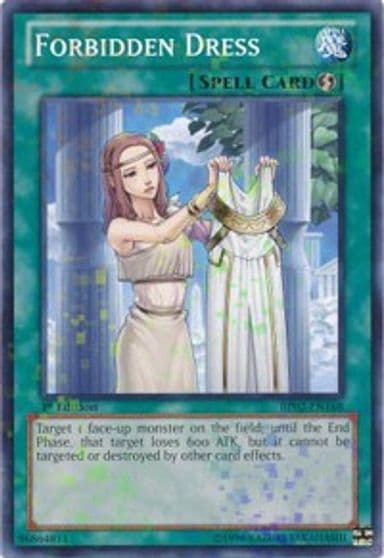 Forbidden Dress Mosaic Rare Battle Pack 2: War of the Giants Yu-Gi-Oh! card