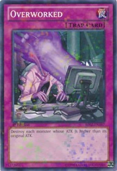 Overworked Mosaic Rare Battle Pack 2: War of the Giants Yu-Gi-Oh! card